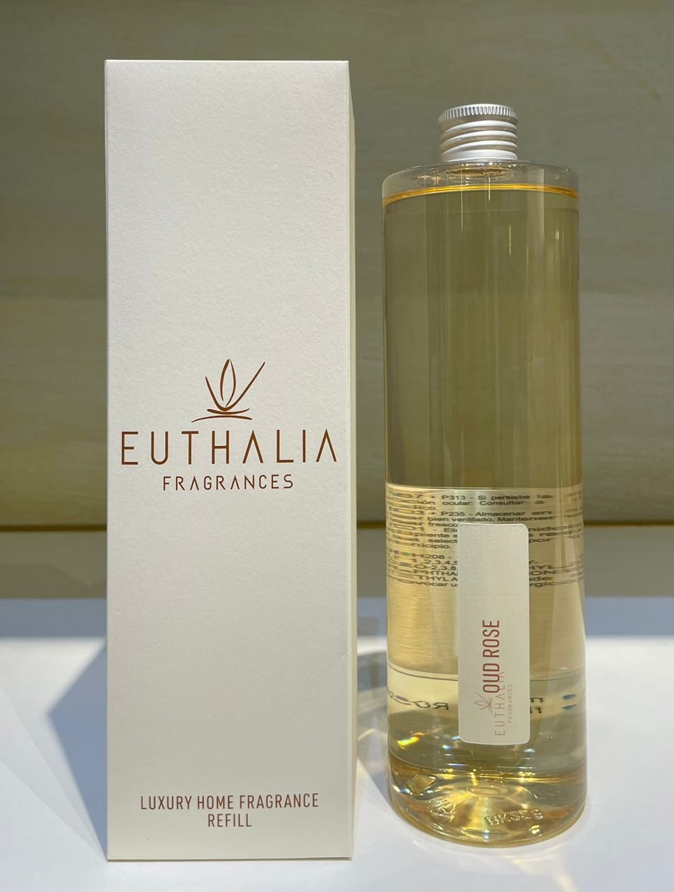 EUTHALIA OUD ROSE 500ML DIFFUSER REFILL