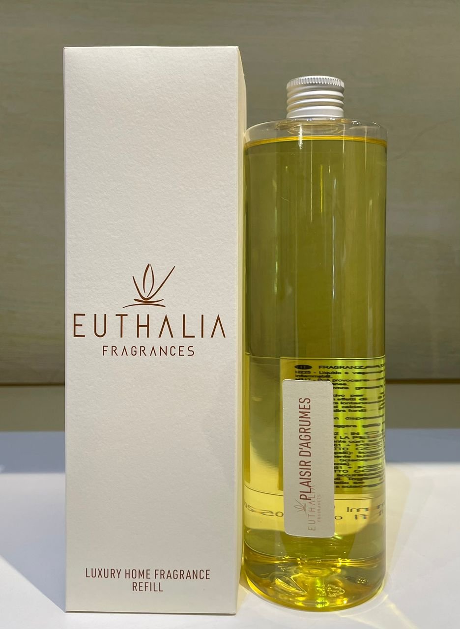 EUTHALIA PLAISIR D'AGRUMES 500ML DIFFUSER REFILL