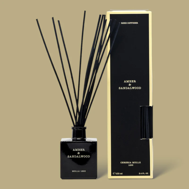 Cereria molla Amber and Sandal wood Reed Diffuser