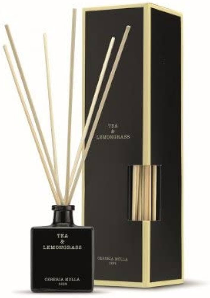Cereria Molla Tea and Lemongrass Reed Diffuser
