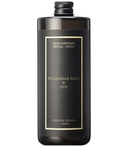 Cereria Molla Bulgarian Rose & Oud Diffuser refill