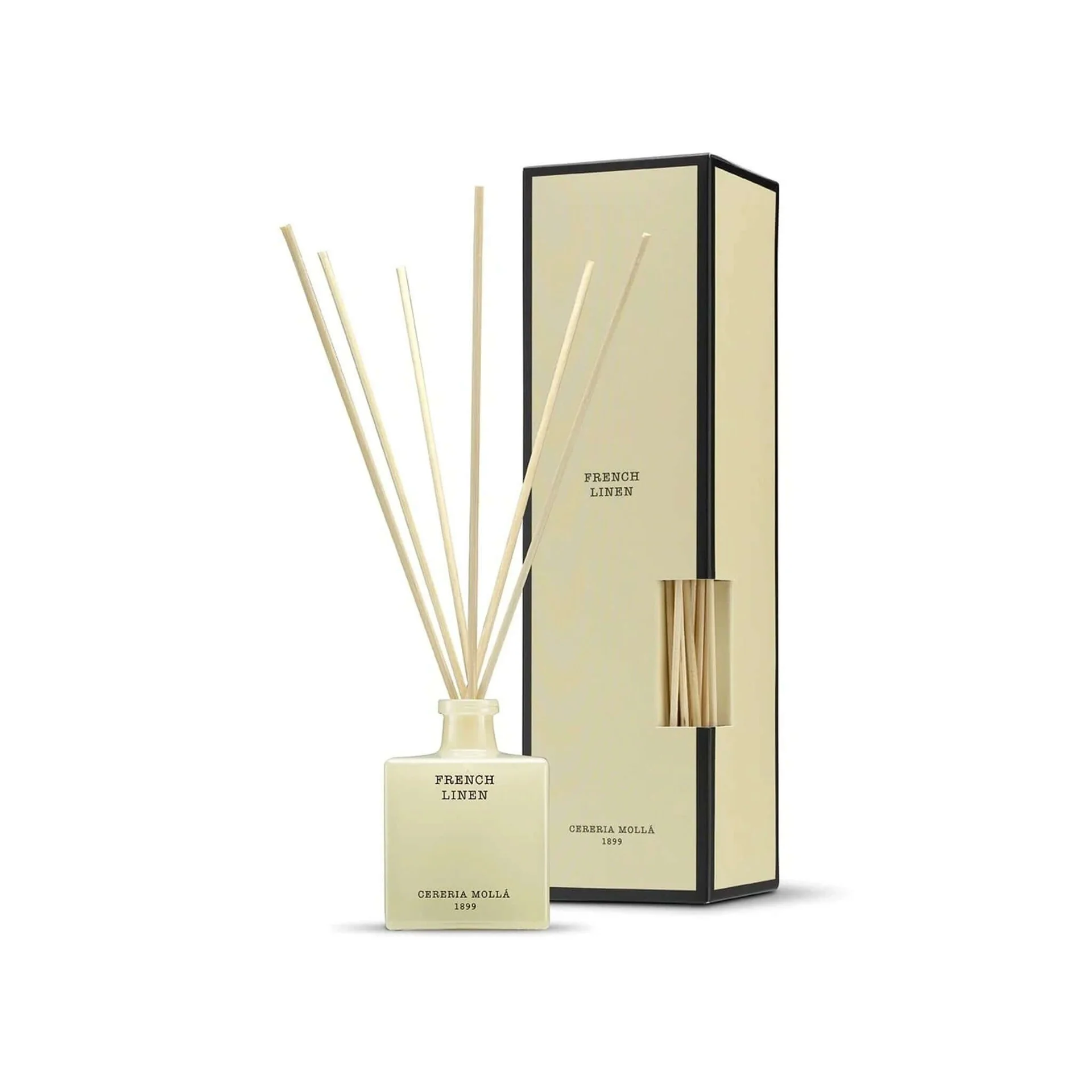 Cereria molla French Linen Reed Diffuser
