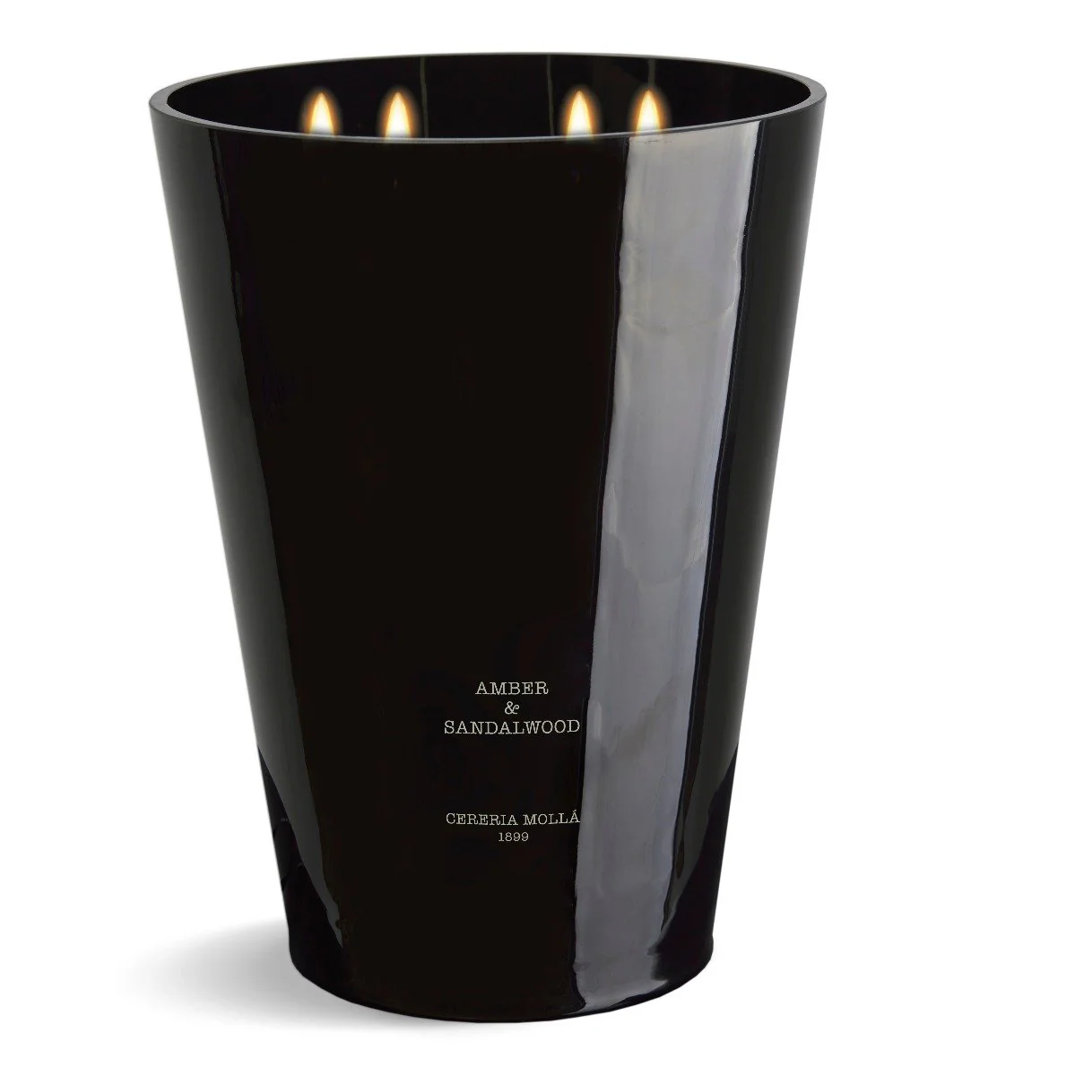 Cereria Molla 4 Wick Candle (Amber and sandalwood)